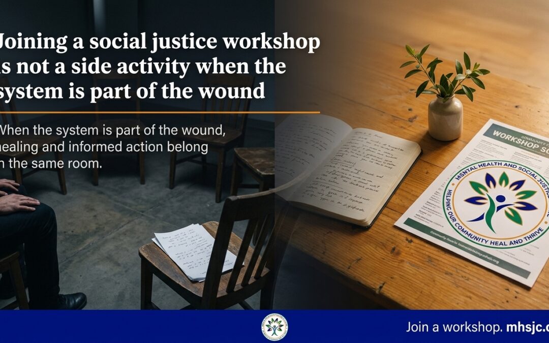 When the System Is Part of the Wound: Social Justice Workshops as Essential Healing