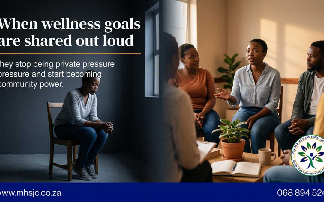 When Wellness Goals Are Spoken Out Loud, Pressure Turns Into Community Power
